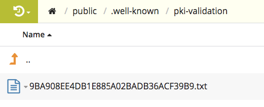 Configuración por TXT de  un SSL en DonDominio